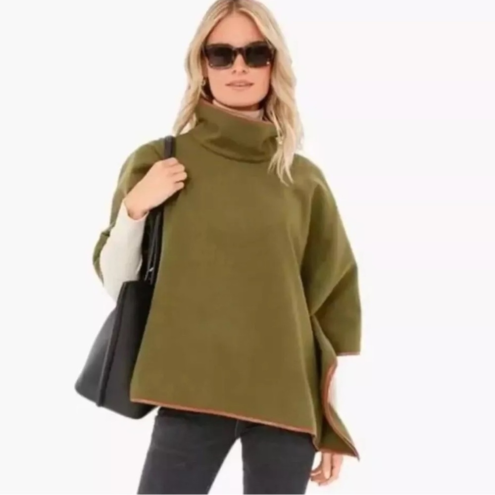 Tuckernuck Forest Green Poncho Hoodie